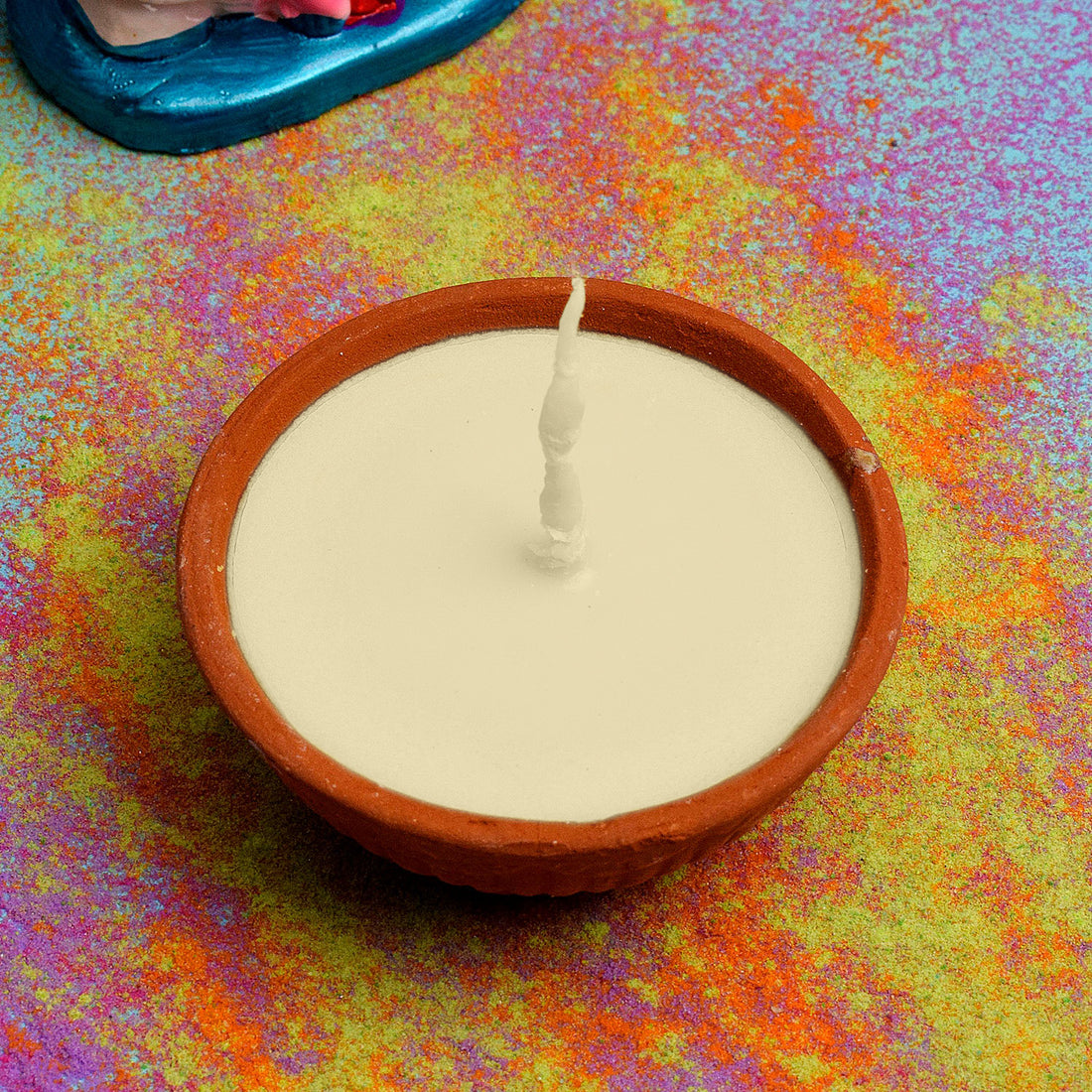 Satvik Pure Desi Ghee Akhand Jyot, made with natural desi ghee for 12 to 14 hours of continuous burning. Eco-friendly clay diya for pooja, aarti, and spiritual rituals. Indiaβs Largest Pooja Accessories Brand β www.satvikstore.in