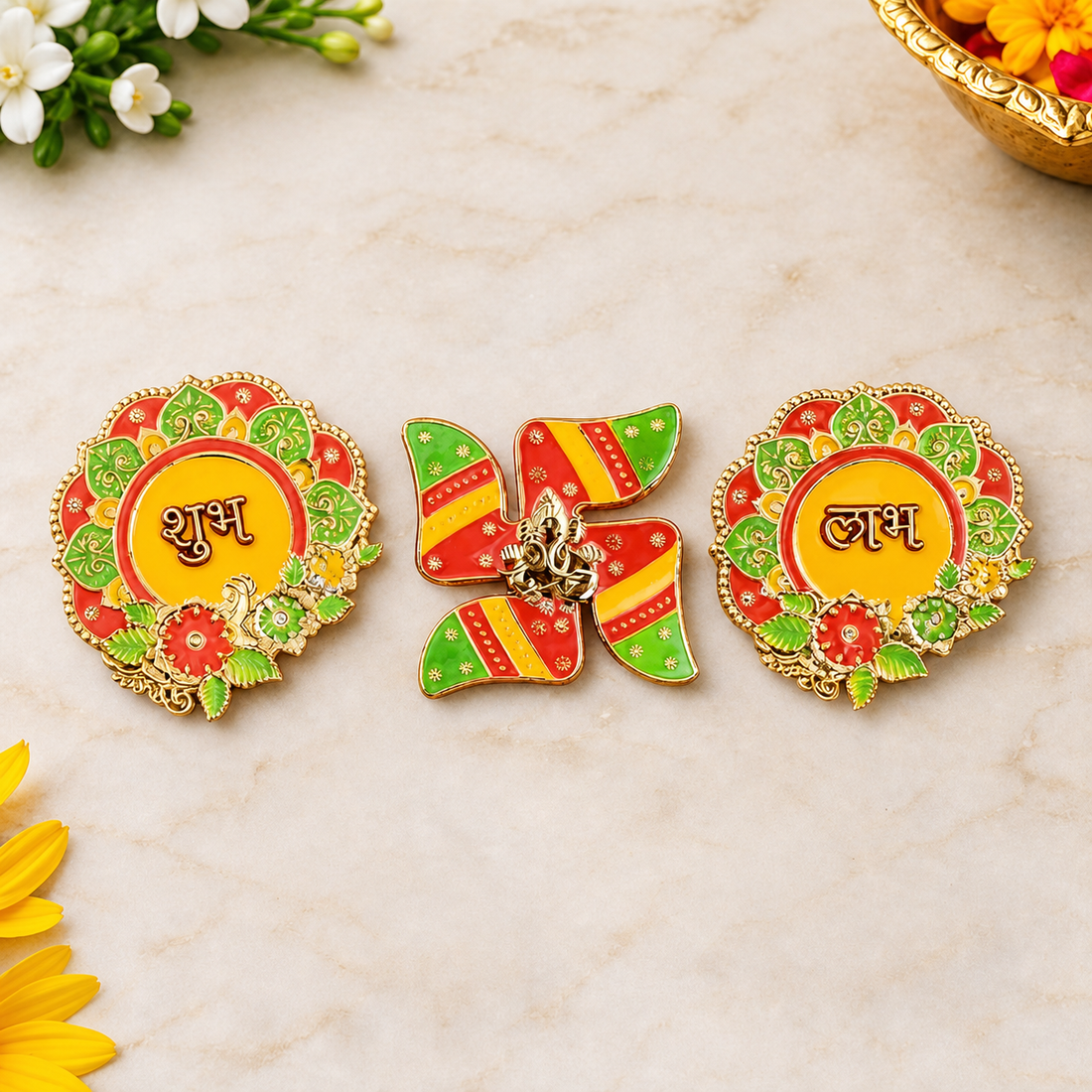 Shubh Labh and Swastik Stickers | India’s Largest Pooja Accessories Brand – www.satvikstore.in