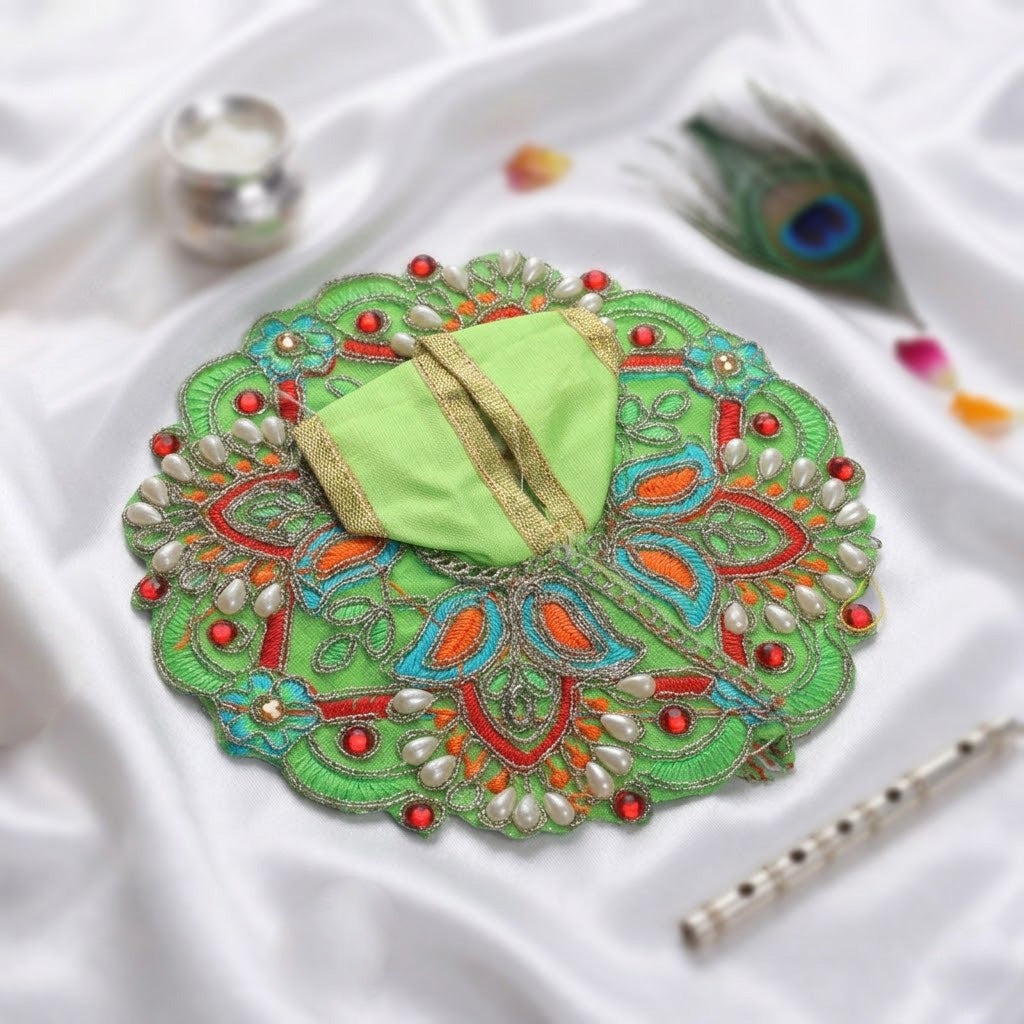 Stones Embroidered Laddu Gopal Dress | India’s Largest Pooja Accessories Brand – www.satvikstore.in