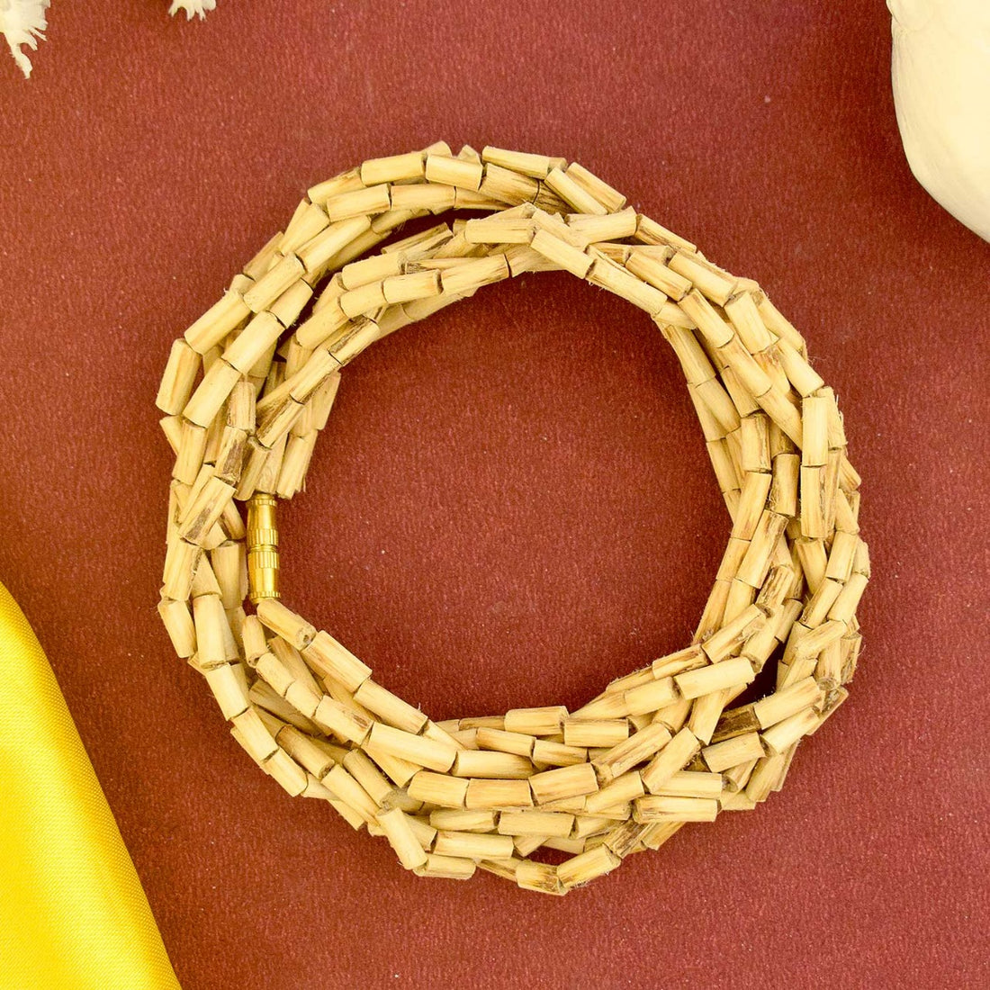 Multi Layer Twisted Tulsi Kanthi Mala 100% Original