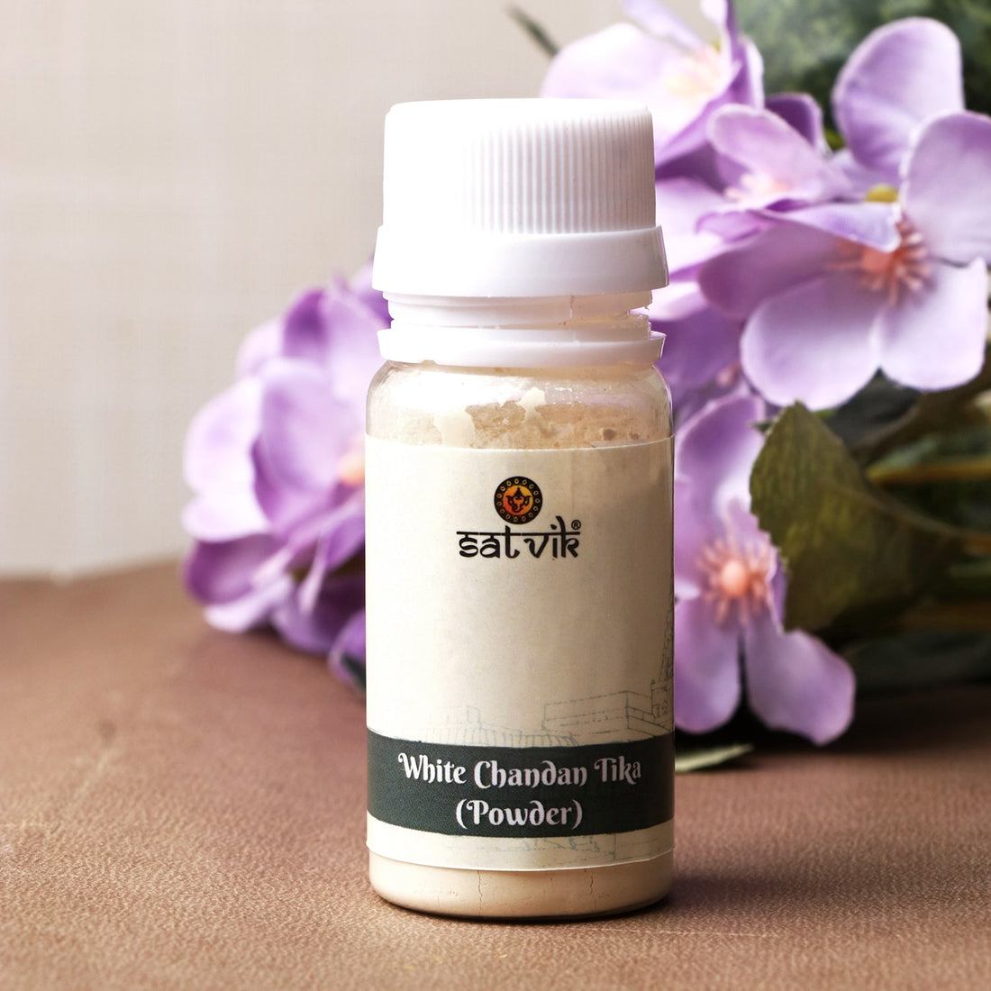 White Chandan/Gopi Chandan Tika (Safed Chandan Tilak) Powder