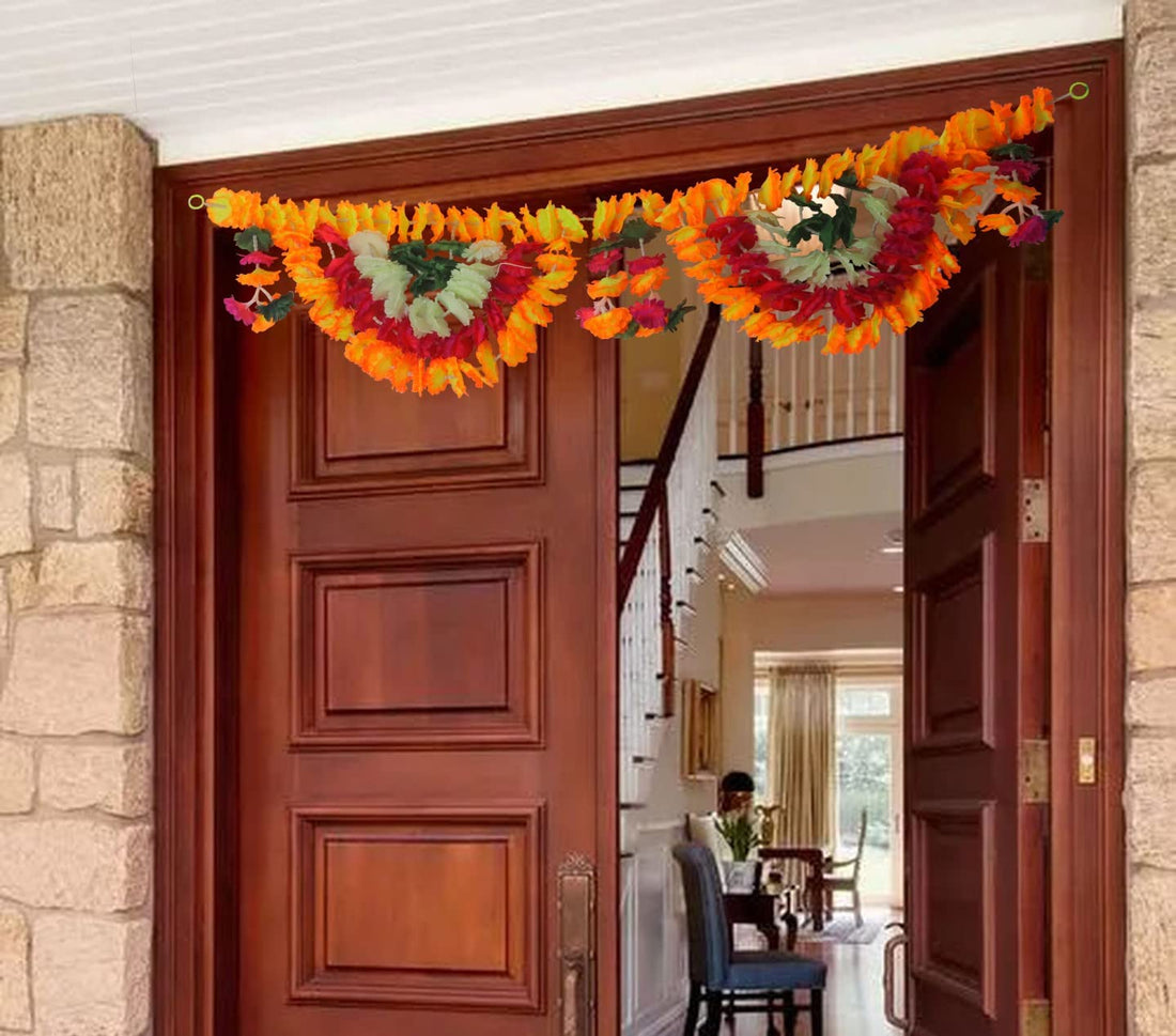 Artificial Flower Bandarwal for Door Decoration Floral Toran (Design-8)