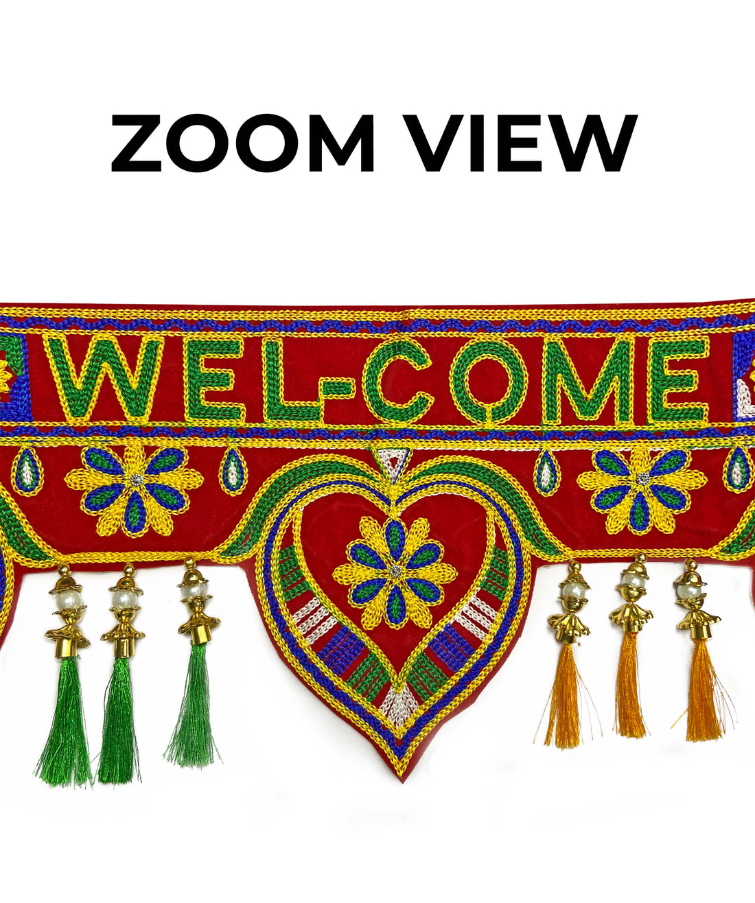 Handcrafted Floral Toran (Door Valance)