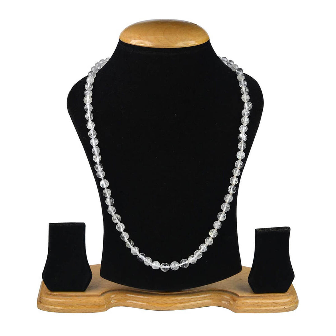 Clear Quartz Crystal Mala for Chakra Healing 6 MM