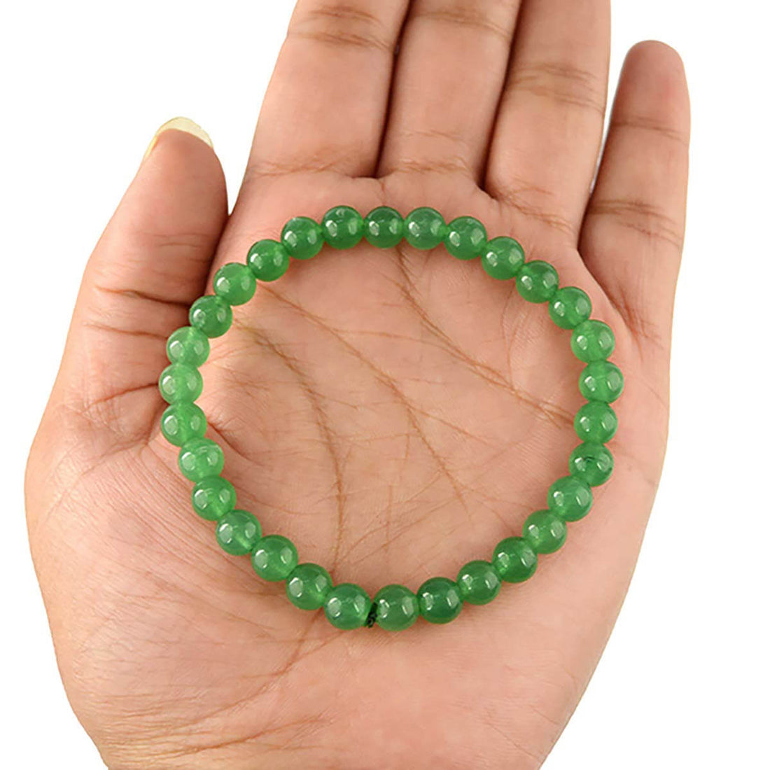 Authentic Green Aventurine Crystal Bracelet for Reiki Healing 6 MM