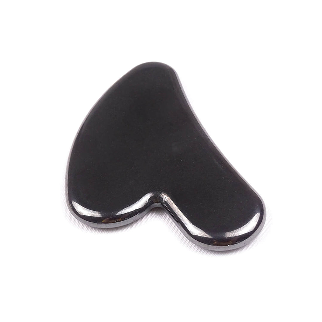 Hematite Face Roller with Gua Sha – Detox & Grounding Therapy
