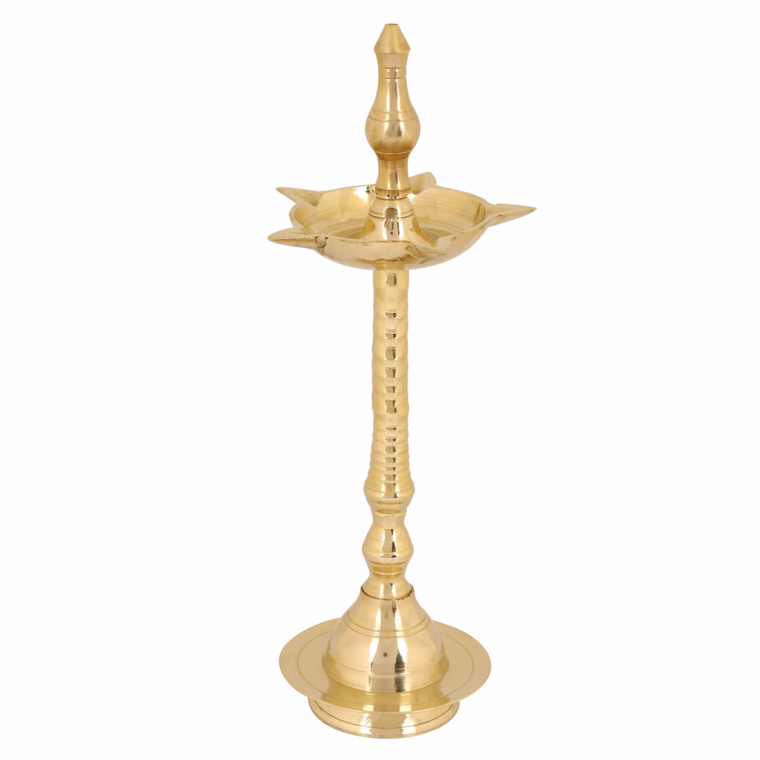 14 Inch Beautiful Brass Kerala Inauguration Diya