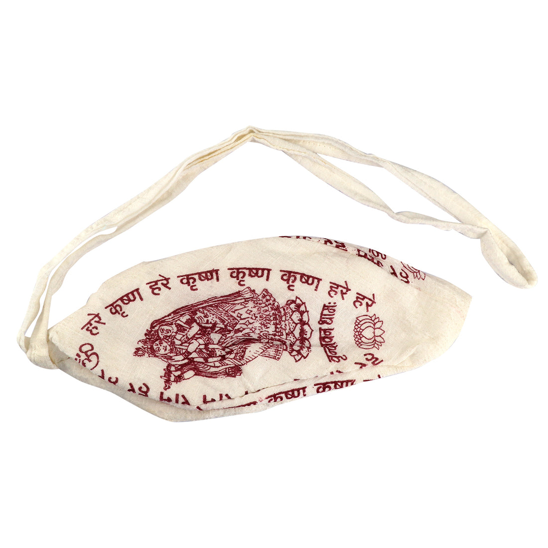 Hare Ram Hare Krishna Jap Mala Bag – 100% Cotton Jholi