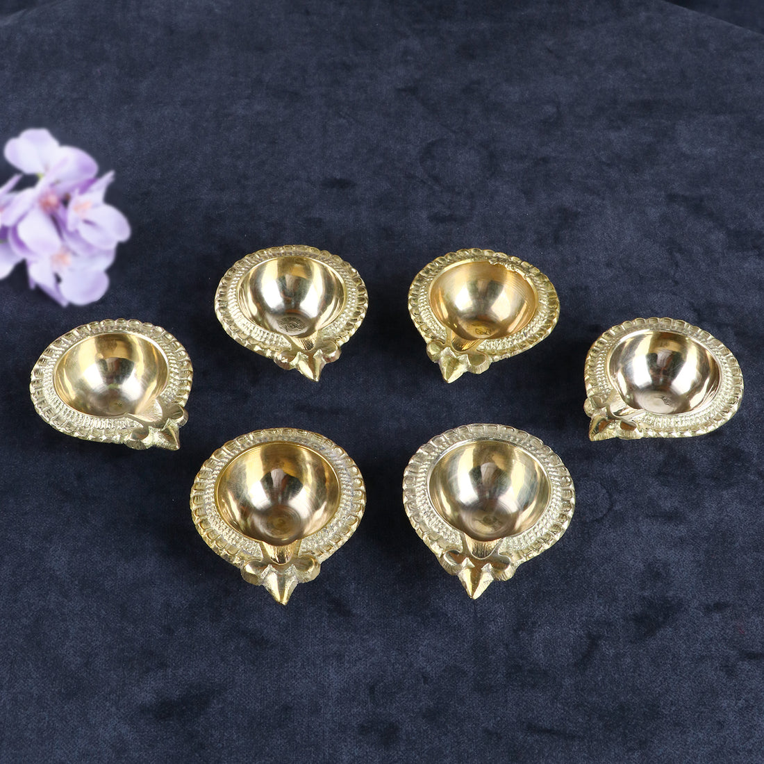 Pure Brass Lakshmi Diya