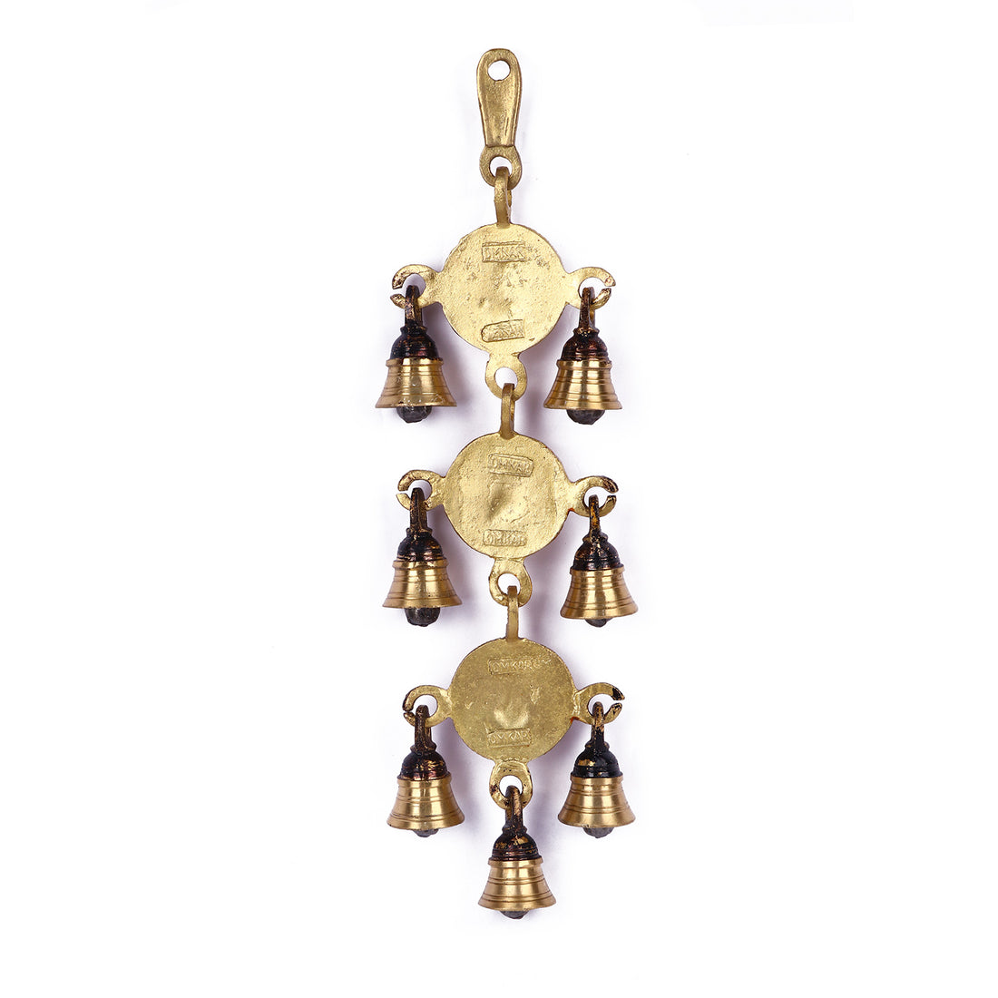 12.5 Pure Brass Laxmi Ganesh Saraswati Wall Hanging