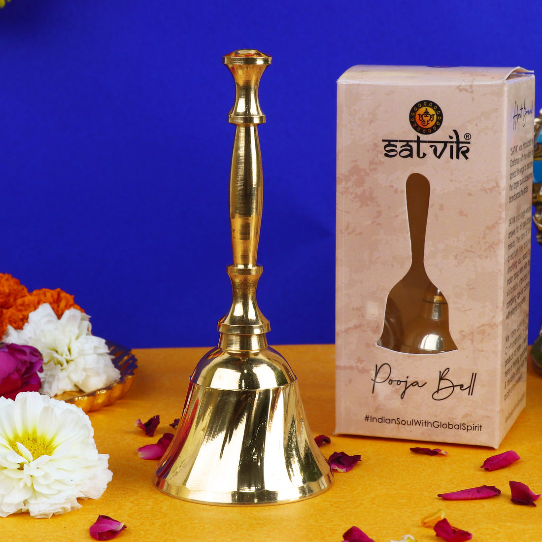 Prepossessing Brass Pooja Bell/Ghanti