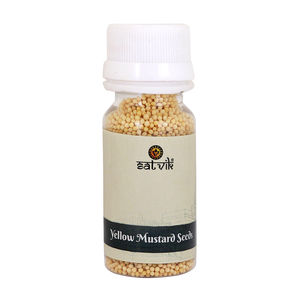 Yellow Mustard Seeds (Peeli Sarso) For Pooja-25 Gram