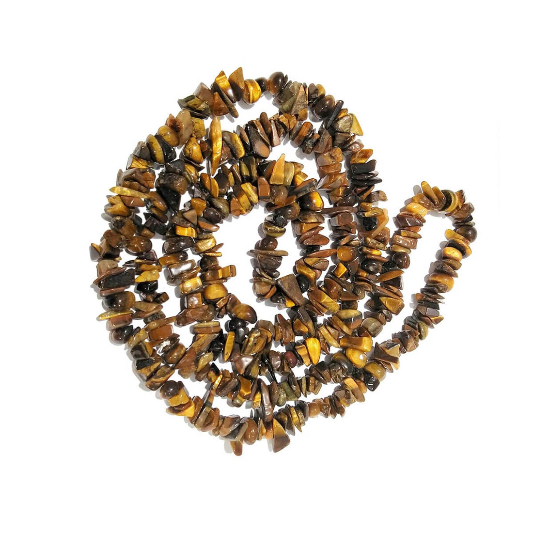 Tiger Eye Crystal Necklace for Chakra Healing