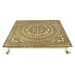 Vibrant Traditions: Meenakari-Embellished Worship Chowki