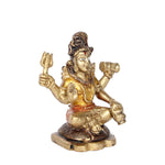 3.5 Brass Lord Shiva Idol for Meditation, Spirituality & Devotion