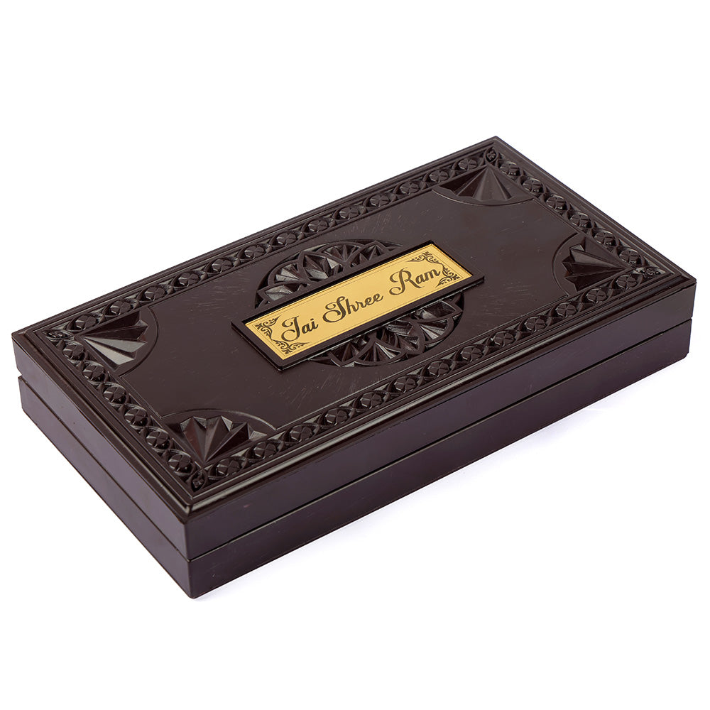 Shree Ram Darbar Charan Paduka Box - Big