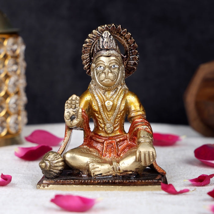 4.4 Inch Lord Hanuman Brass Idol