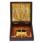 Lakshmi Ganesh & Saraswati Charan Paduka Box - Medium