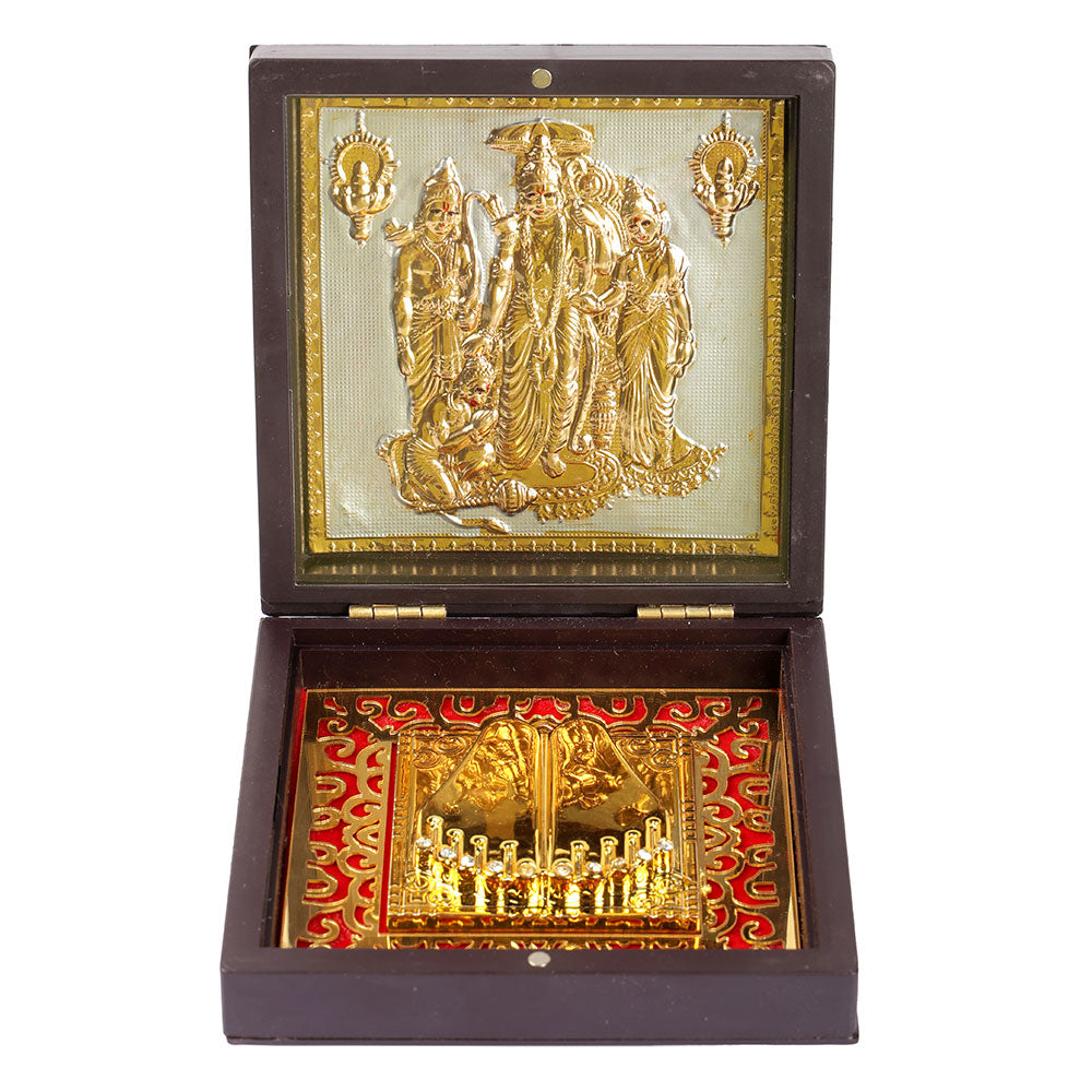 Shree Ram Charan Paduka Box - Medium