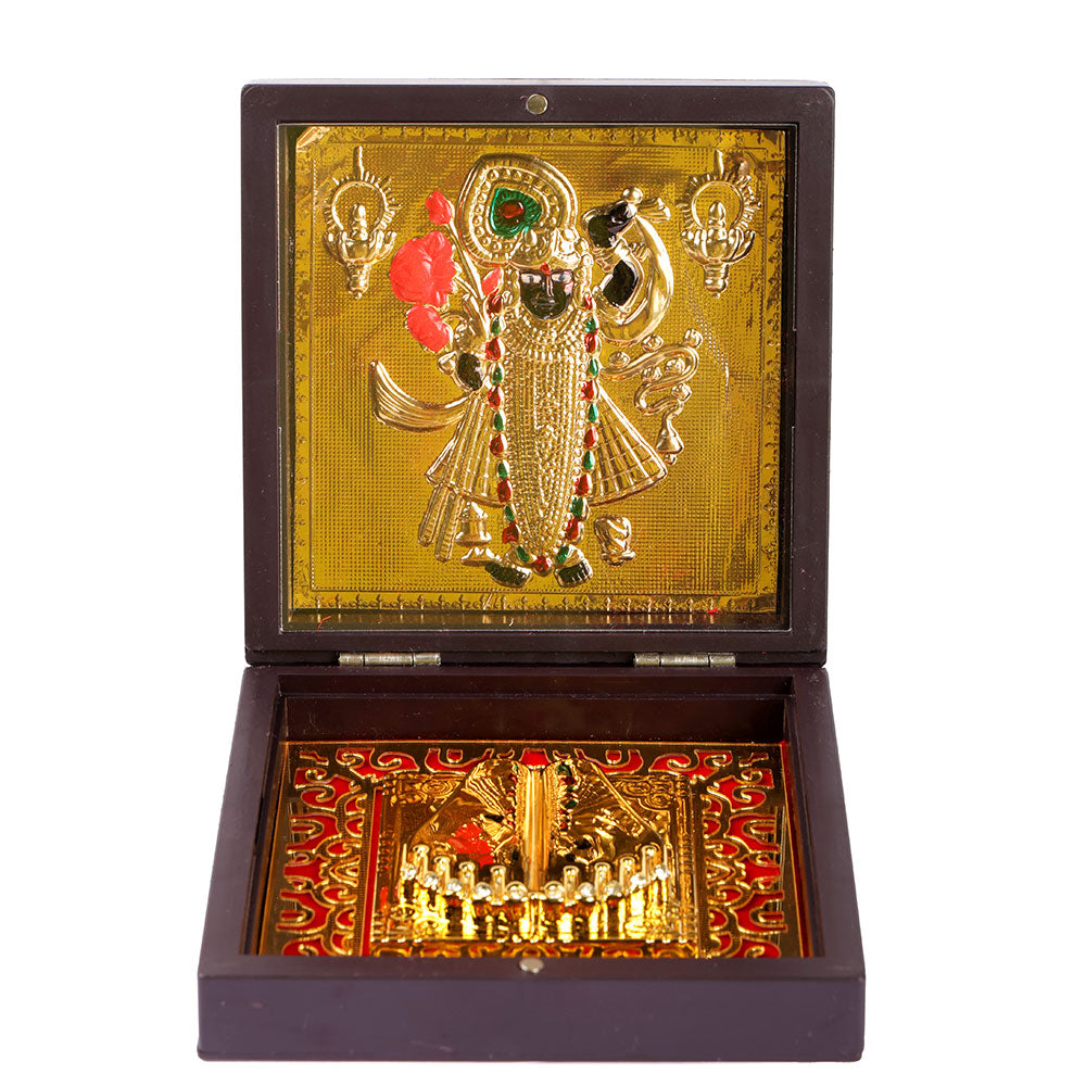 Shree Krishna Charan Paduka Box - Medium