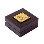 Om Namah Shivaya Shiv Ji Charan Paduka Box - Small