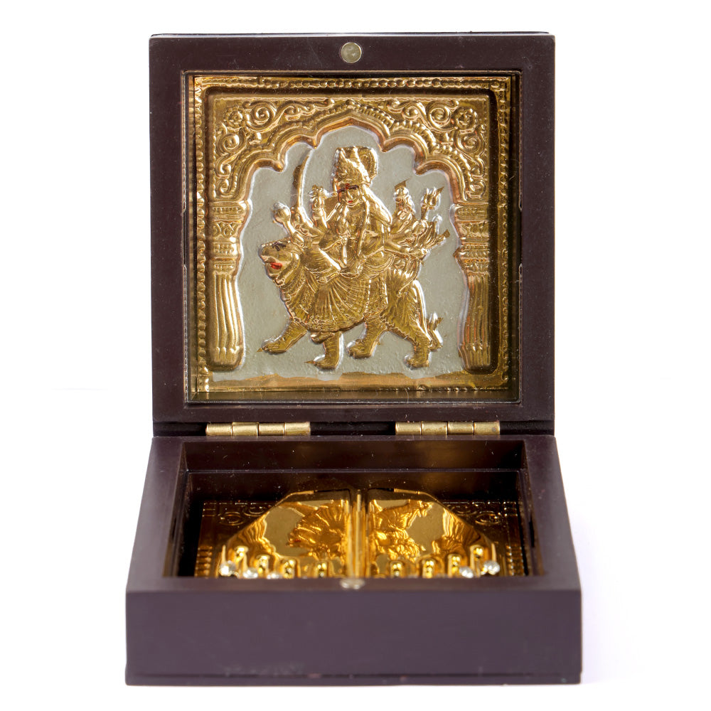 Jai Mata Di Charan Paduka Box - Small