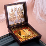 Shree Lakshmi Ganesh Charan Paduka Box - Medium
