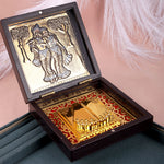 Radha Krishna Charan Paduka Box - Medium