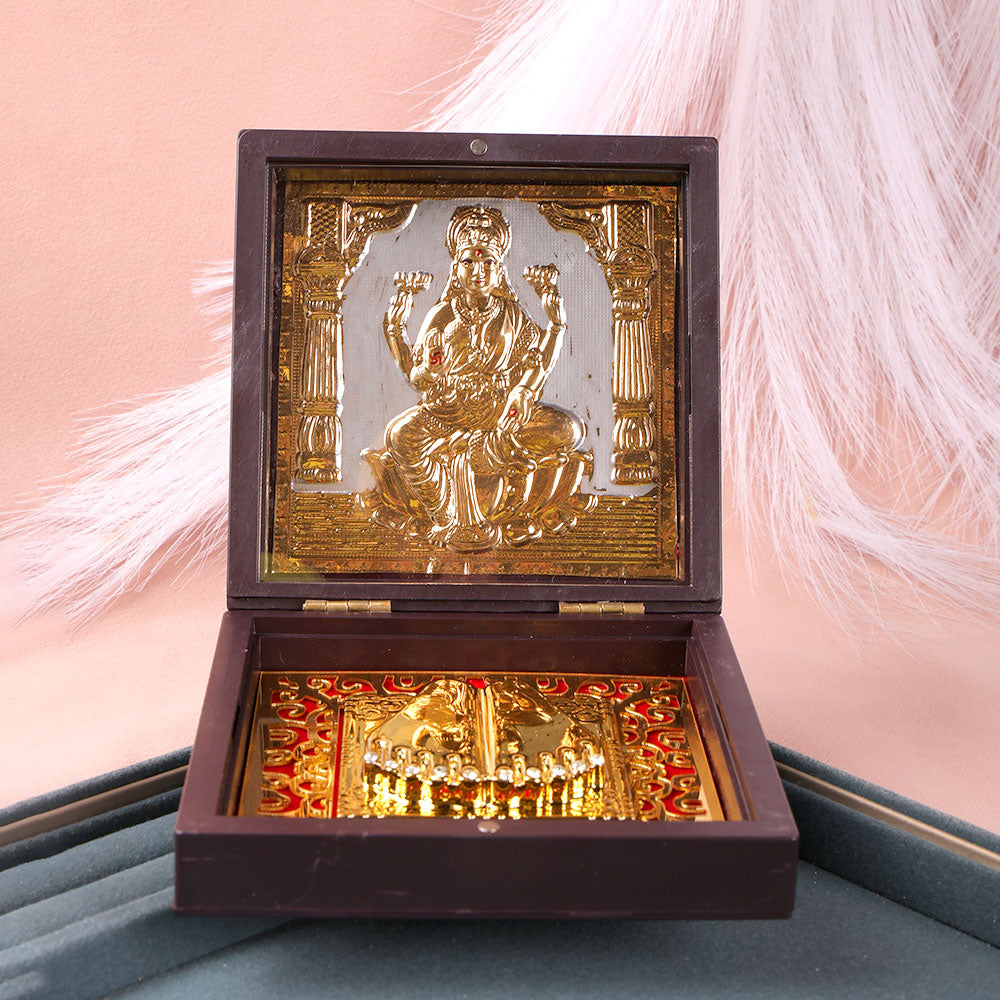 Jai Mata Di Charan Paduka Box - Medium