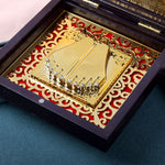 Lakshmi Ganesh & Saraswati Charan Paduka Box - Medium