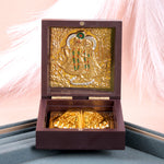 Radha Krishna Charan Paduka Box - Small