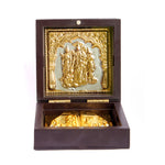 Jai Shree Ram Charan Paduka Box - Small
