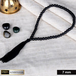 7 MM Govt. Certified Karungali Jap Mala 54+1 Beads