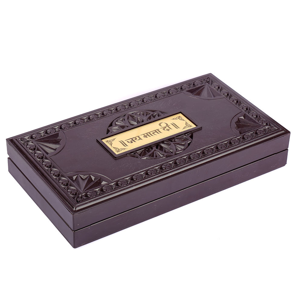 Jai Mata Di Charan Paduka Box - Big
