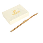 Om Bracelet Gold Plated Minimal Spiritual Premium IGP Coating