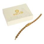 Feather Bracelet Gold Plated Premium IGP Coating
