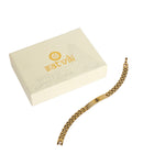 Om Bracelet Gold Plated Premium IGP Coating Spiritual Bracelet