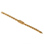 Om Bracelet Gold Plated Minimal Spiritual Premium IGP Coating