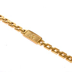 Om Bracelet Gold Plated Minimal Spiritual Premium IGP Coating