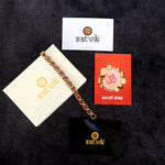 Rudraksha Bracelet Gold Plated Premium IGP Coating