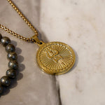 Trishul Pendant Gold Plated Premium IGP Coating