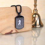 Hanuman Chalisa Pendant MicroCarved Black