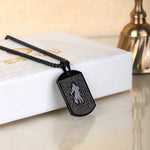 Hanuman Chalisa Pendant MicroCarved Black