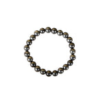Natural Pyrite Bead Bracelet