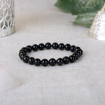 Black Onyx Crystal Bracelet 8mm Reiki Healing Spiritual Wear