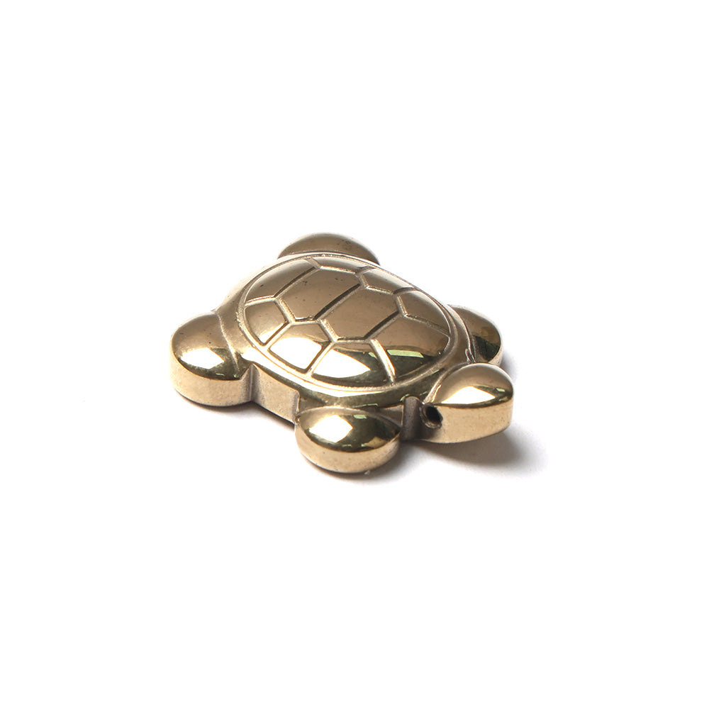 Golden Pyrite Tortoise Spiritual Decorative Piece