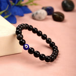 Black Obsidian Evil Eye Bracelet Spiritual Protection Wear