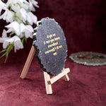 Pyrite Kuber Yantra Frame Stand Spiritual Prosperity Tool