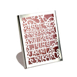 Gayatri Mantra Cut Work Tealight – Silver Plated Pooja Candle Spiritual Use