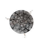 Silver Elephant Platter – Decorative Serving & Pooja Tray Spiritual Use